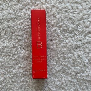 Beautycounter Lip Sheer Texas Poppy Lipstick NEW